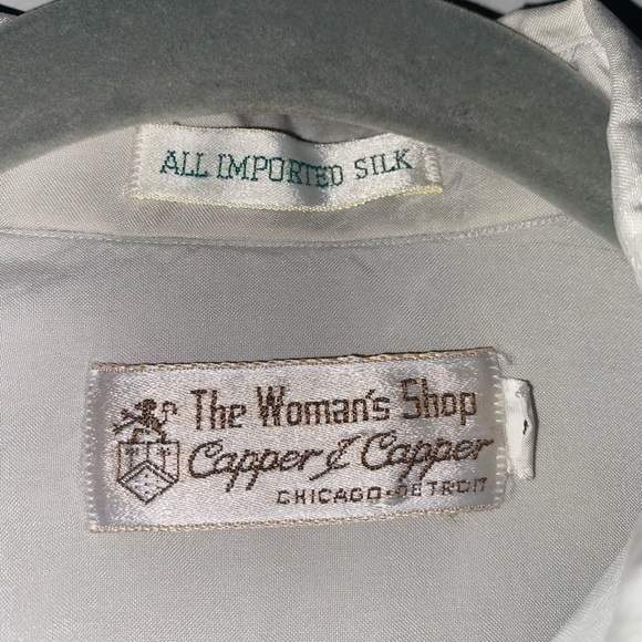 Vintage Capper & Capper Light Gray Button Up - Picture 3 of 11